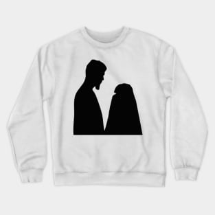 Muslim couple Crewneck Sweatshirt